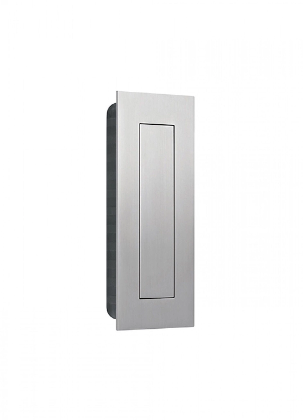 Puxador de correr para portas de madeira - retangular com mola - 135 x 55mm JNF NI.16.402