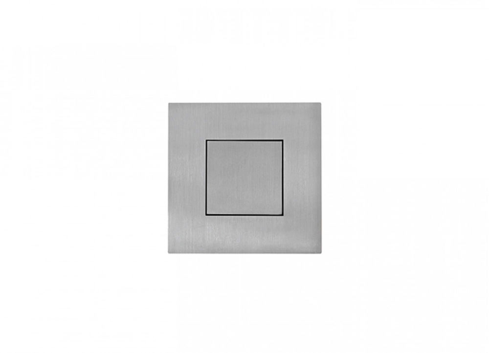 Puxador de correr para portas de madeira - retangular com mola - 60 x 60 mm JNF NI.16.404