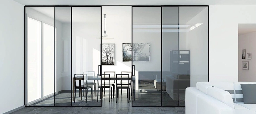 SISTEMA DESLIZANTE OPENSPACE INSIDE DUO MONTAGEM NO TECTO